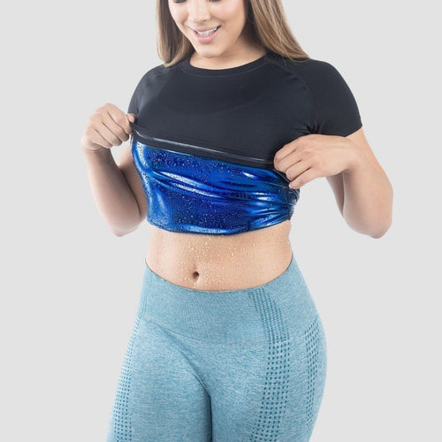 Burn Calories 3x Faster With Women's Heat‑Trapping T‑Shirt