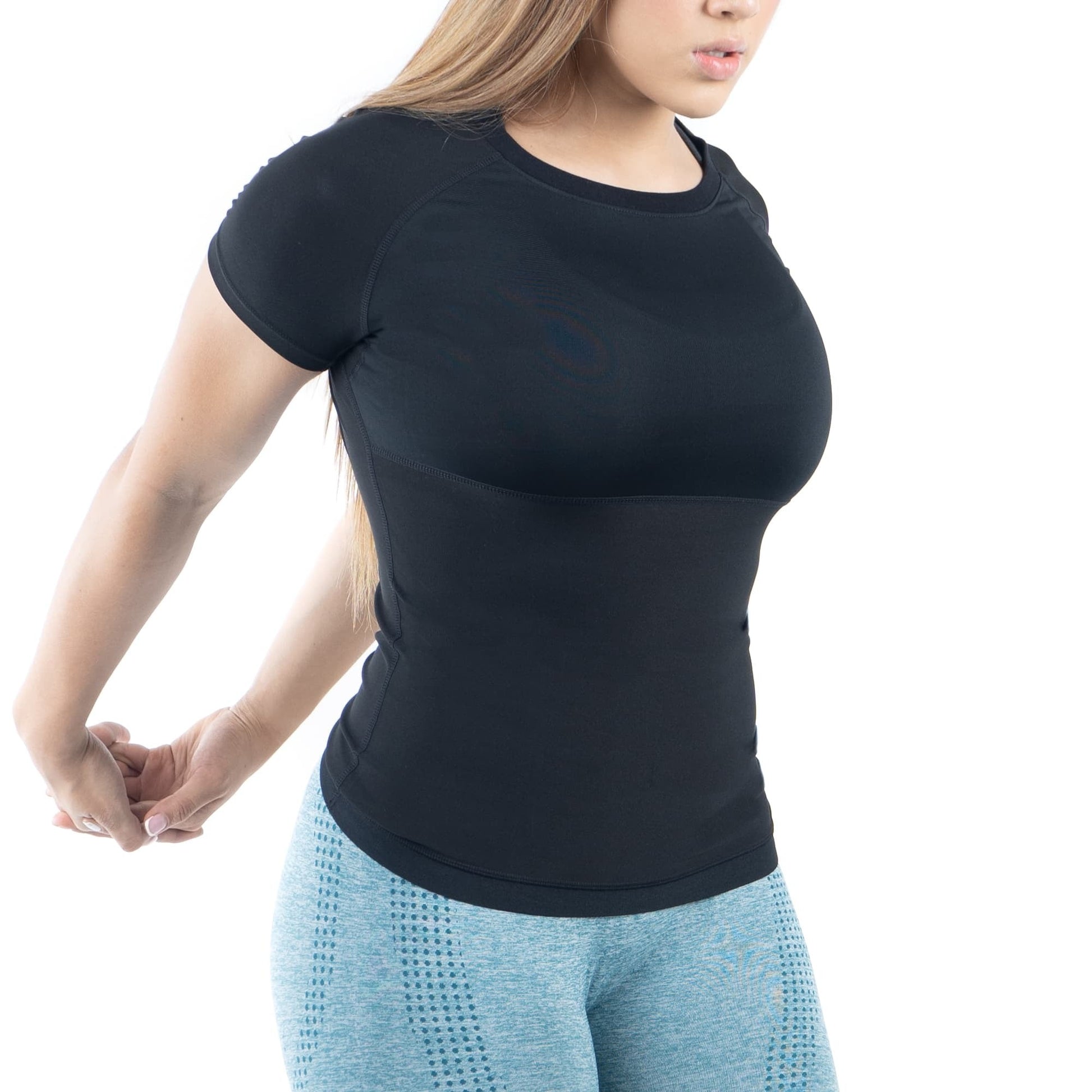 Women's Heat‑Trapping Comfortable Performance T‑Shirt for Active Workouts