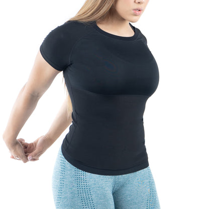 Women's Heat‑Trapping Comfortable Performance T‑Shirt for Active Workouts