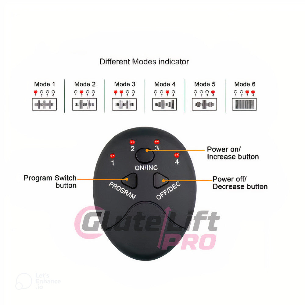 Glute Lift Pro™ – 3-in-1 EMS-Körperformungsgerät